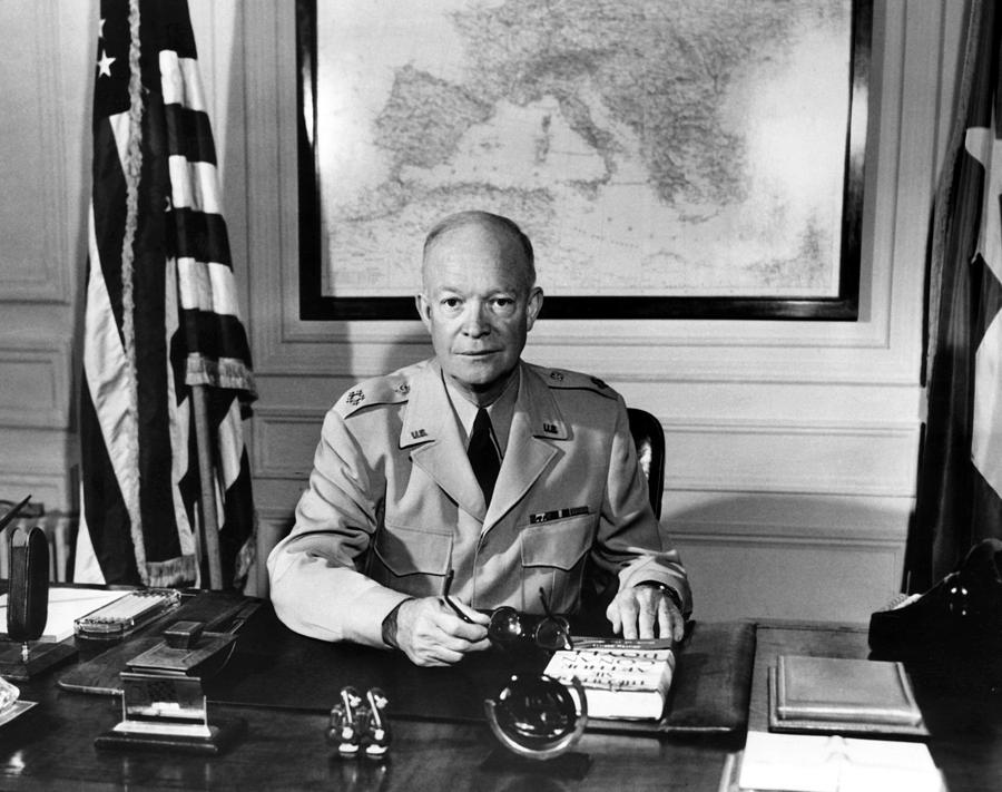 General Dwight D. Eisenhower, Hotel Photograph by Everett - Pixels