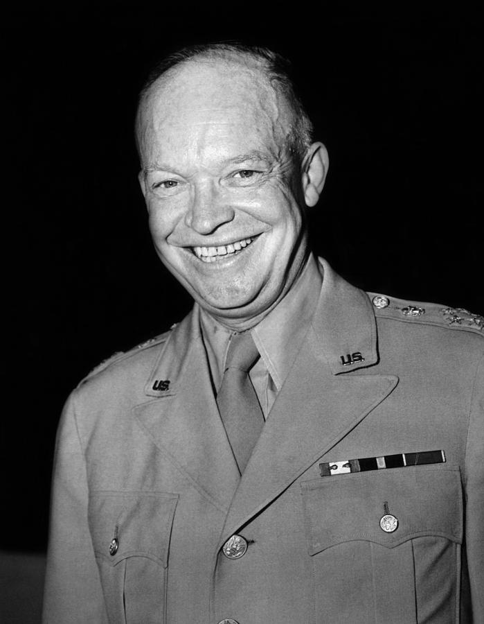 General Dwight D. Eisenhower. September Photograph by Everett - Pixels