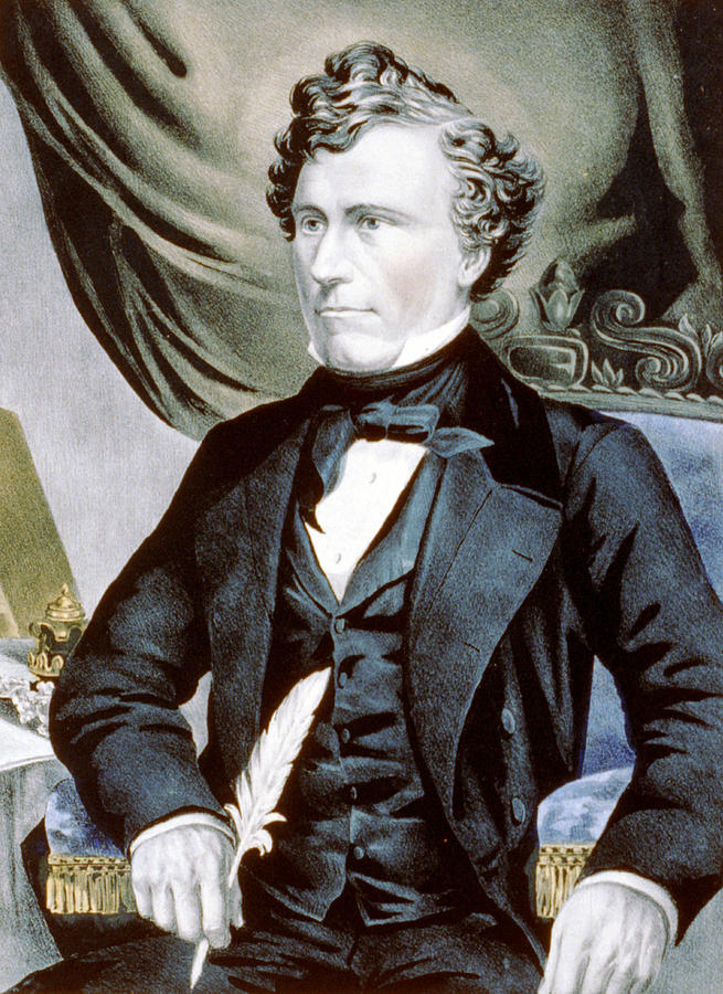 General Franklin Pierce - fourteenth President of the United States Photograph by International  Images