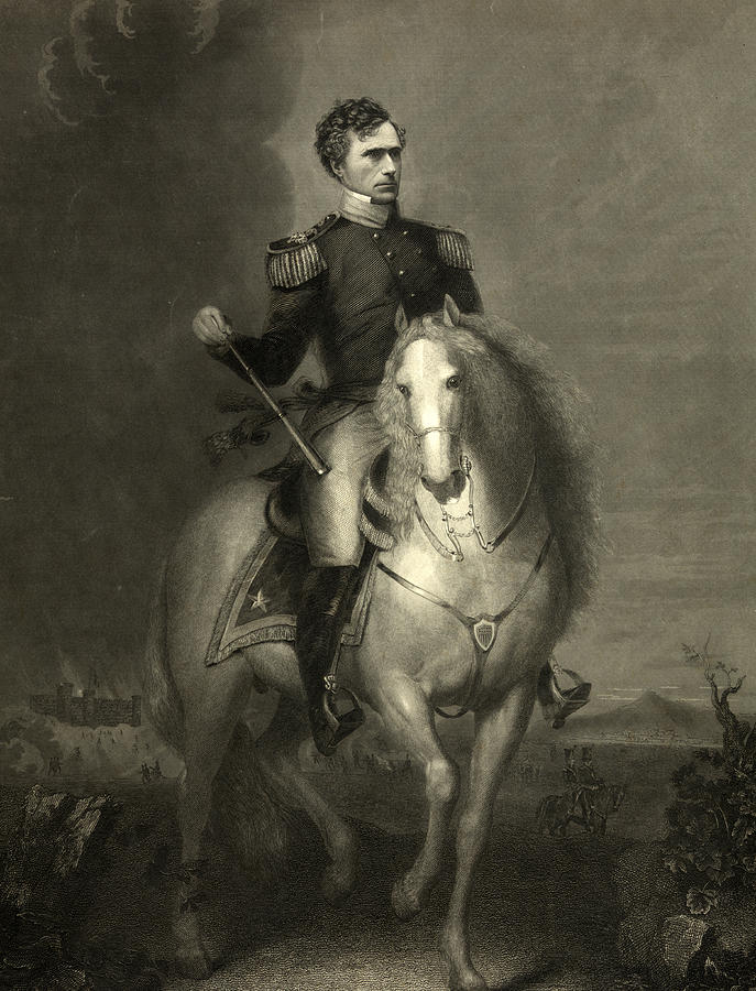 General Franklin Pierce Photograph by International  Images