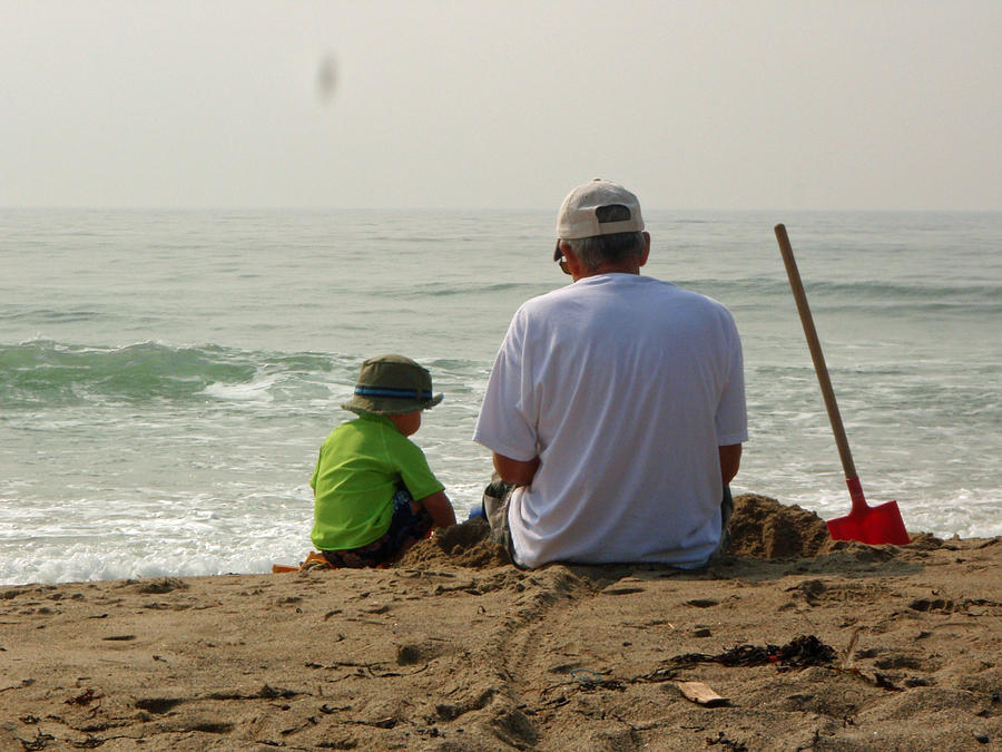 Beach Photograph - Generations by Adelaide Images