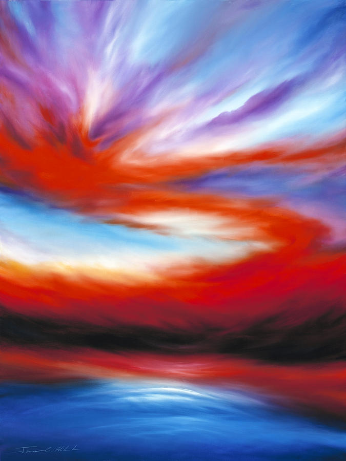Sky Painting - Genesis II by James Hill