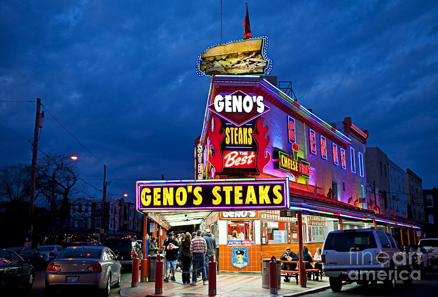 Geno's Steaks South Philly by John Greim