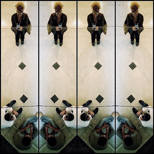 Symmetry Photograph - Geometric Reflections by Natasha Marco Symmetry Photograph - Geometric Reflections by Natasha Marco