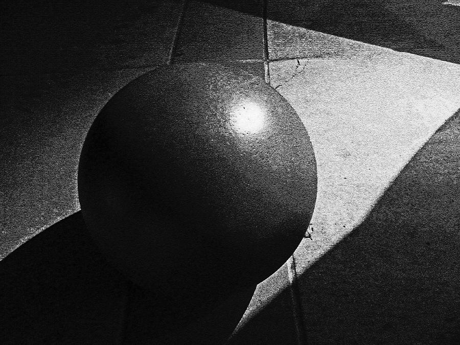 Geometry Photograph - Geometry In Light And Shadow bw by Seth Shotwell