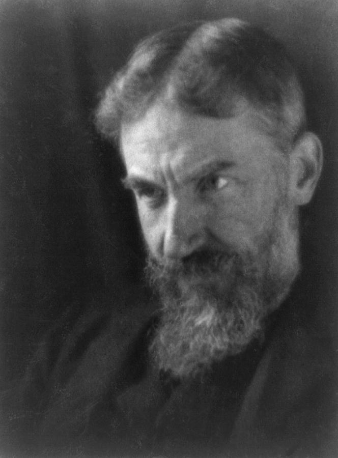 Portrait Photograph - George Bernard Shaw 1856-1950 by Everett