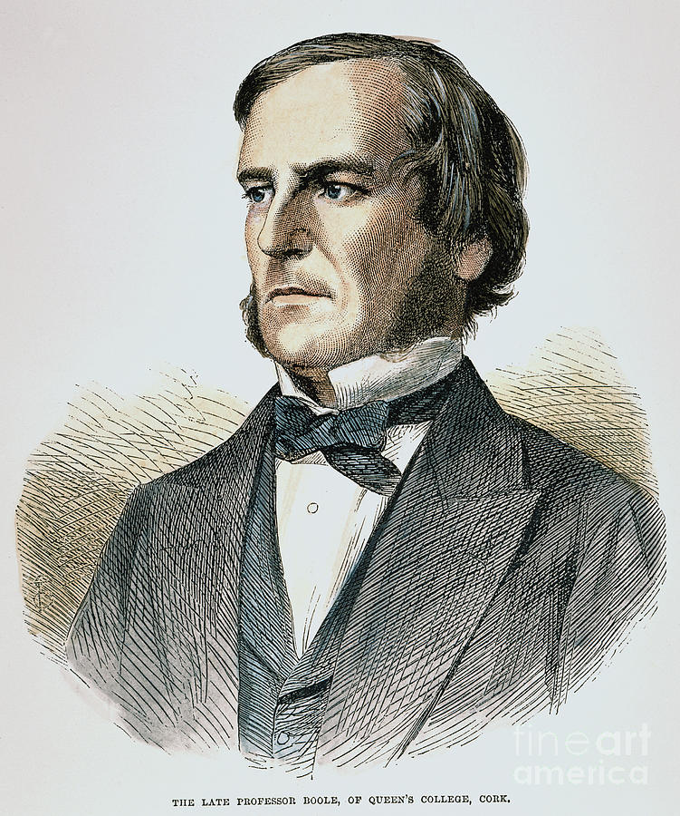 George Boole (1815-1864) Photograph by Granger