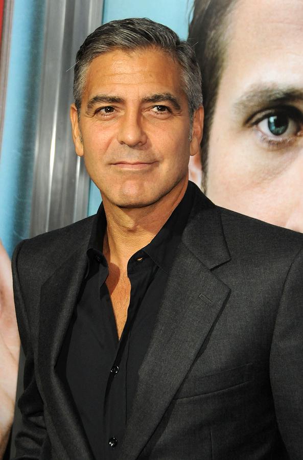 George Clooney Photograph - George Clooney At Arrivals For The Ides by Everett