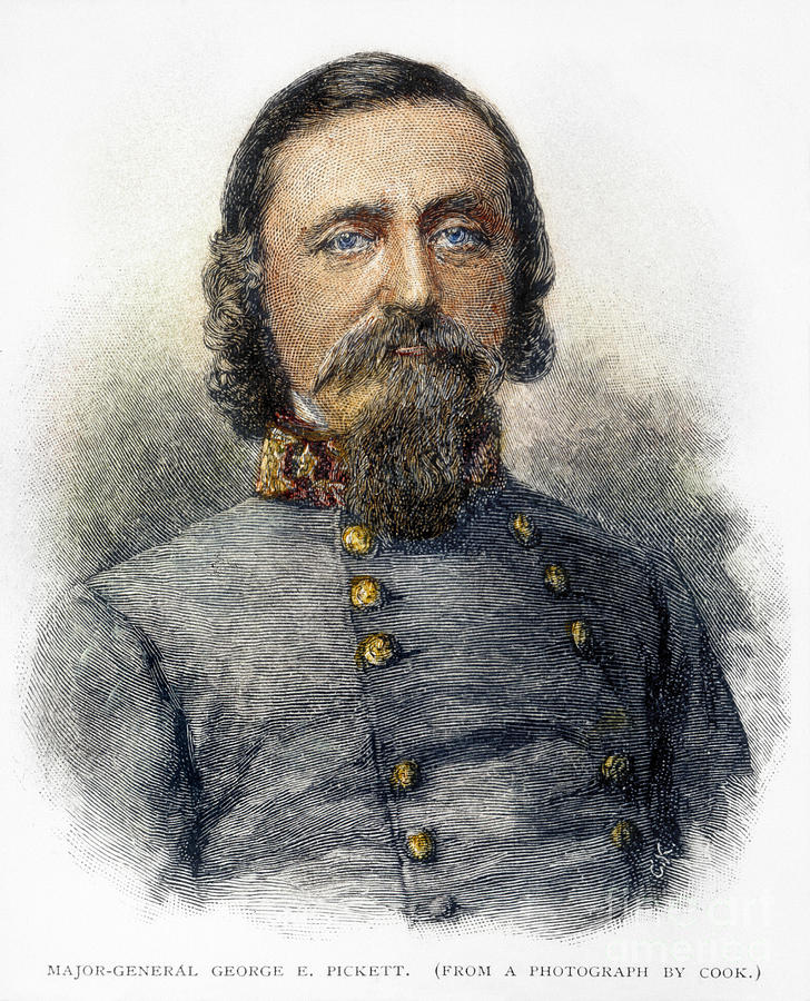 George E. Pickett (1825-1875) Photograph by Granger