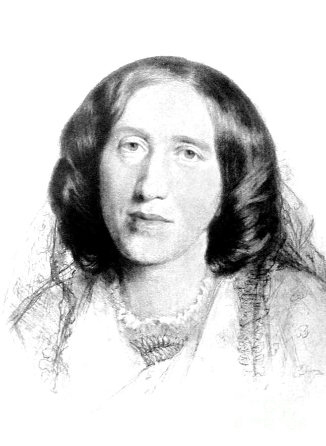 George Eliot, English Author  by Photo Researchers