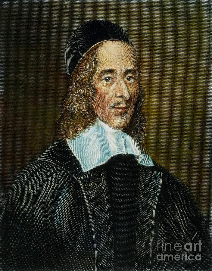 Portrait Photograph - George Herbert (1593-1633) by Granger