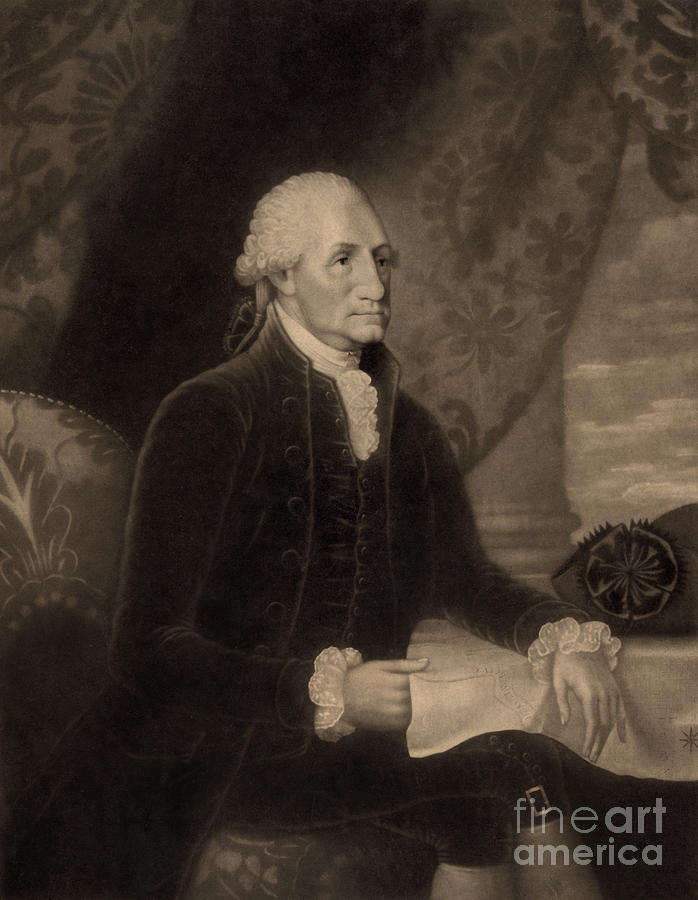 George Washington, 1st American Photograph by Photo Researchers