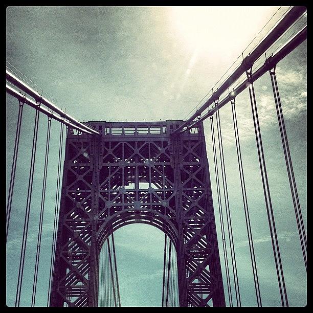 New York City Photograph - George Washington Bridge NYC by Jose Torres
