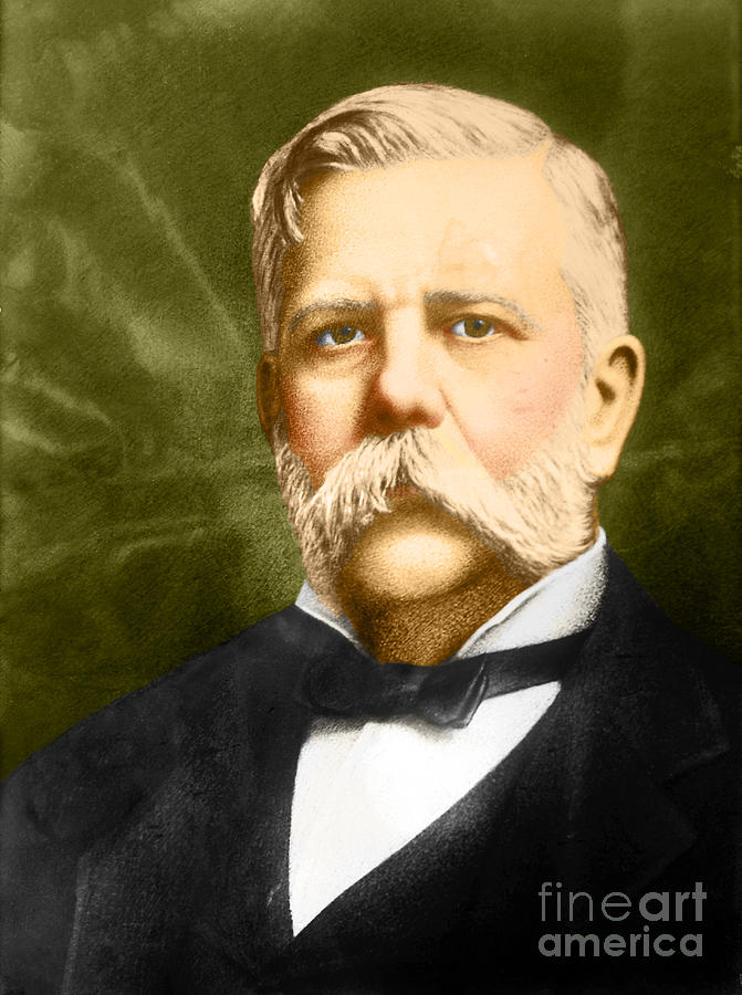 Historical Figures Photograph - George Westinghouse by Photo Researchers