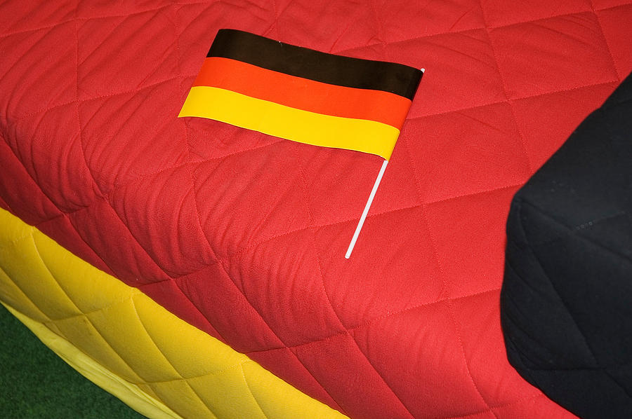 German flag and colors Photograph by Matthias Hauser