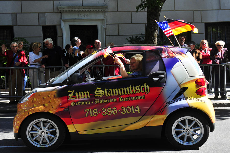 Car Photograph - German Pride Day by Rianna Stackhouse