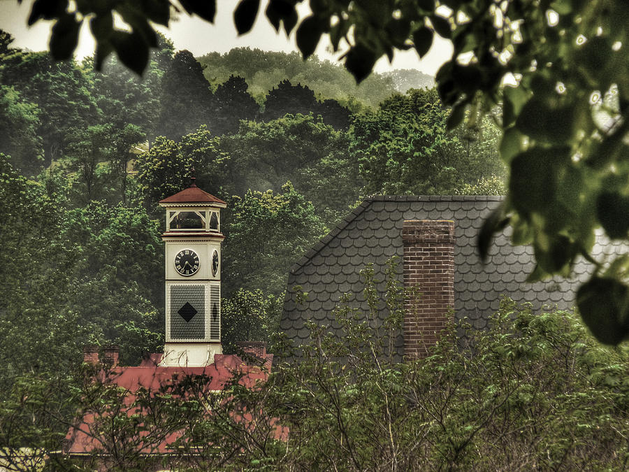 German School Bell Tower Photograph by William Fields