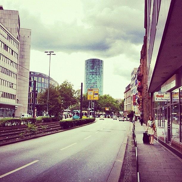 City Photograph - #germany #frankfurt # Clouds by Anna Albrecht