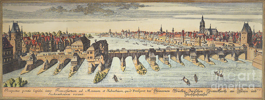 Germany: Frankfurt, 1730 Photograph by Granger