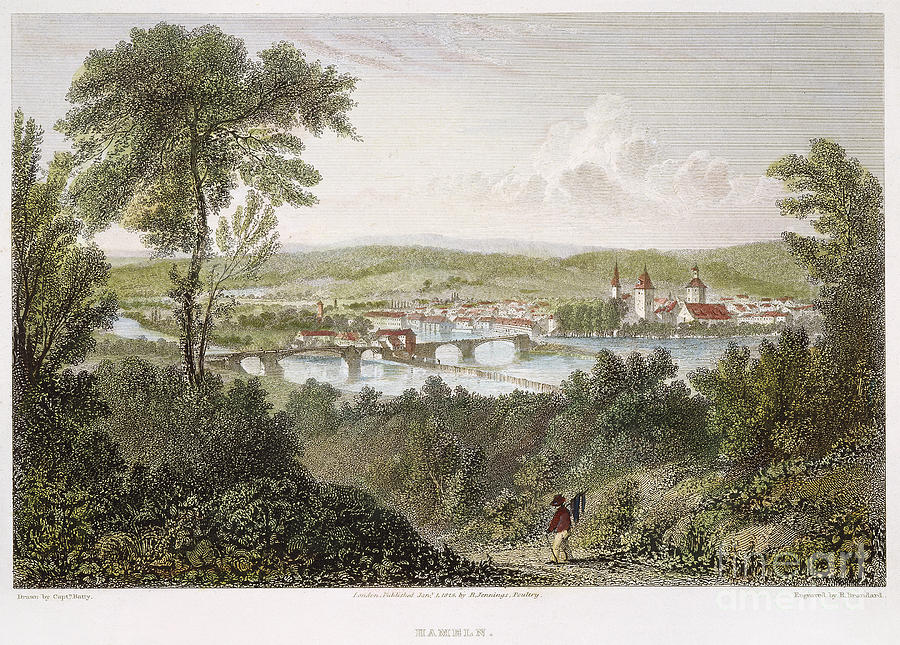 Germany: Hameln, 1828 Photograph by Granger