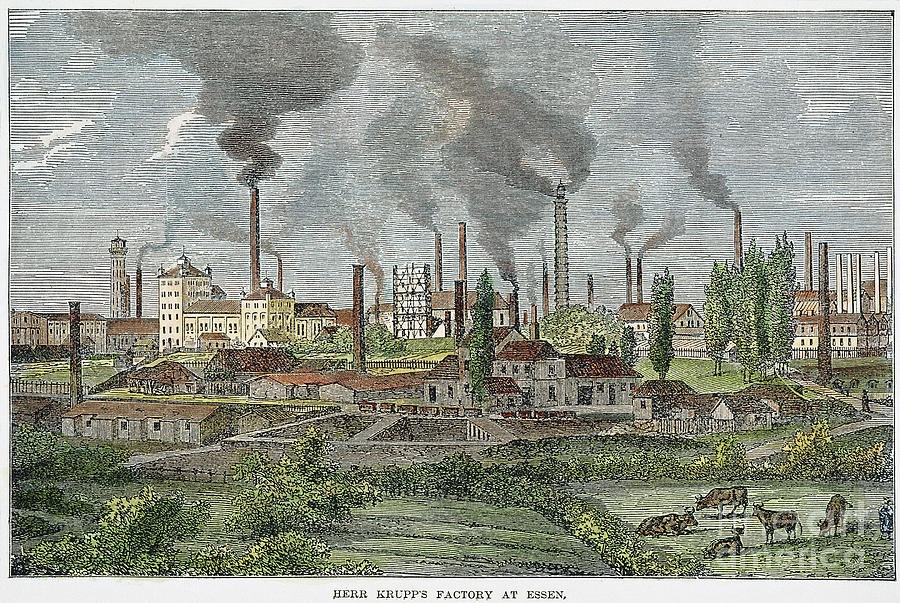 City Photograph - Germany: Krupp Works by Granger