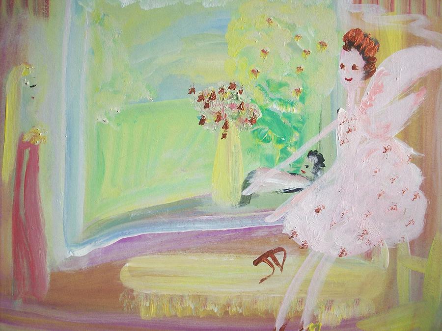 Get well soon Fairy Painting by Judith Desrosiers