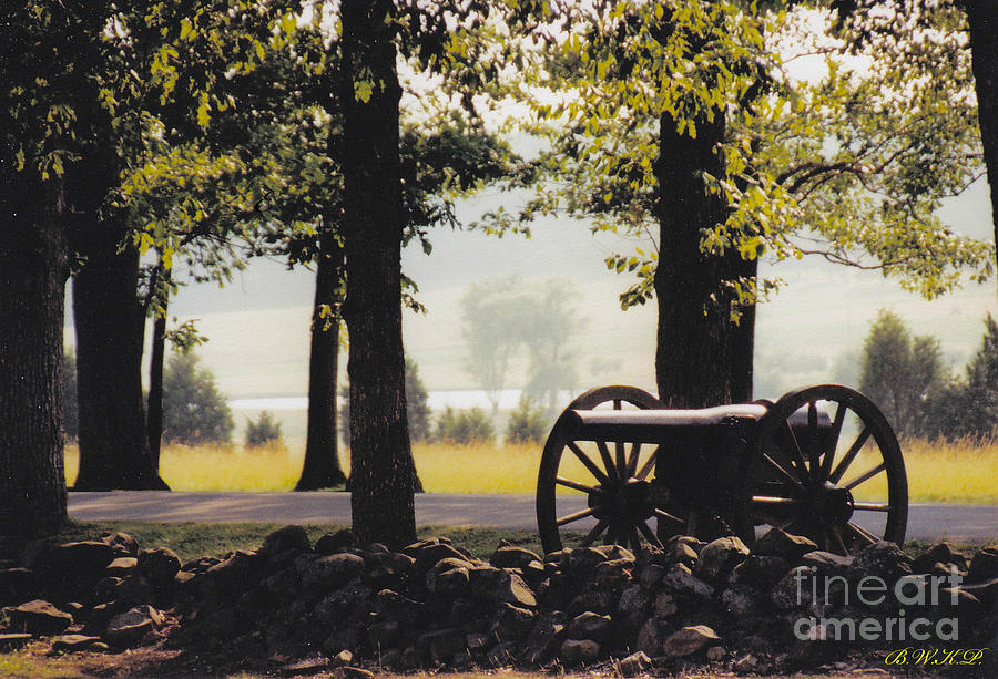Gettysburg Artillery Photograph by Barbara Plattenburg