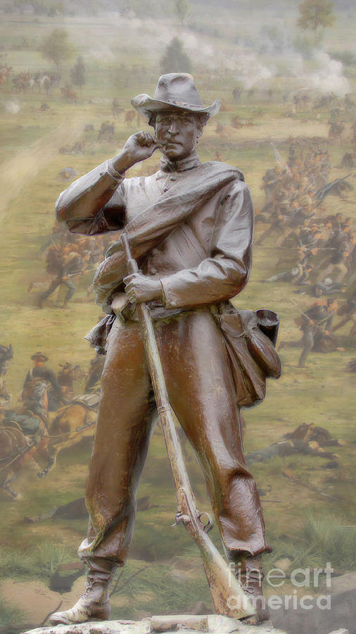 Gettysburg National Park Digital Art - Gettysburg by Randy Steele