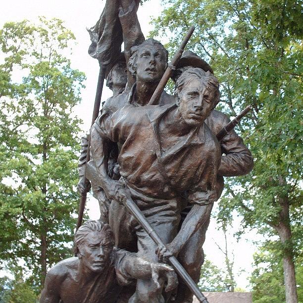 Gettysburg Statue Photograph by Gretchen  Andes