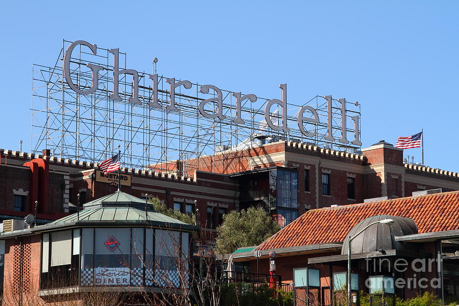 Ghirardelli Chocolate Factory San Francisco California . 7D13978 Photograph by Wingsdomain Art and Photography