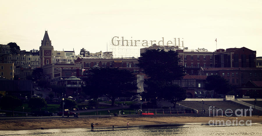 San Francisco Photograph - Ghirardelli Square by Linda Woods