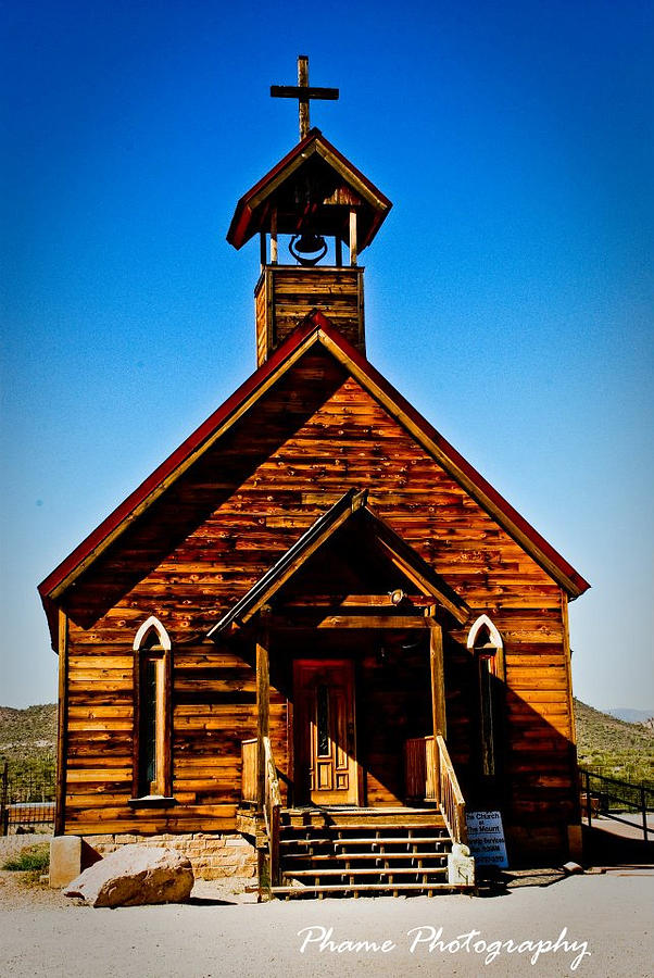 Ghost Town Church Photograph by Pam Keast - Fine Art America