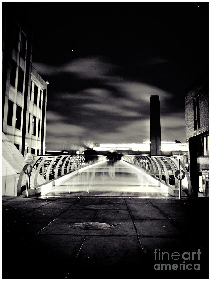 Architecture Photograph - Ghosts in the City by Lenny Carter