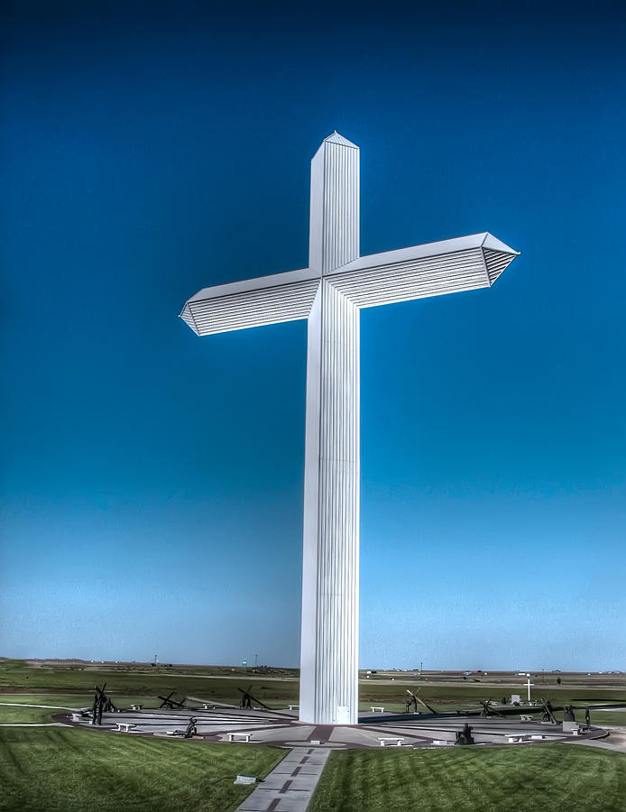 Giant Cross In A Texas Field Photograph - Giant Cross In A Texas Field ...