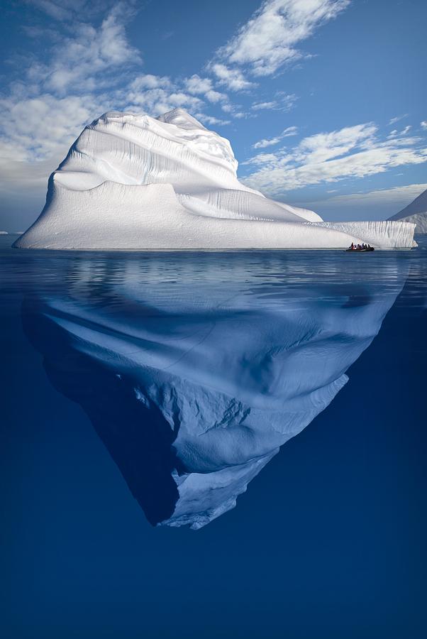 Giant Iceberg Photograph by Richard Wear