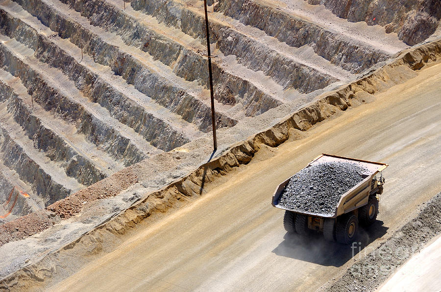 Giant Ore Truck Photograph by Gary Whitton