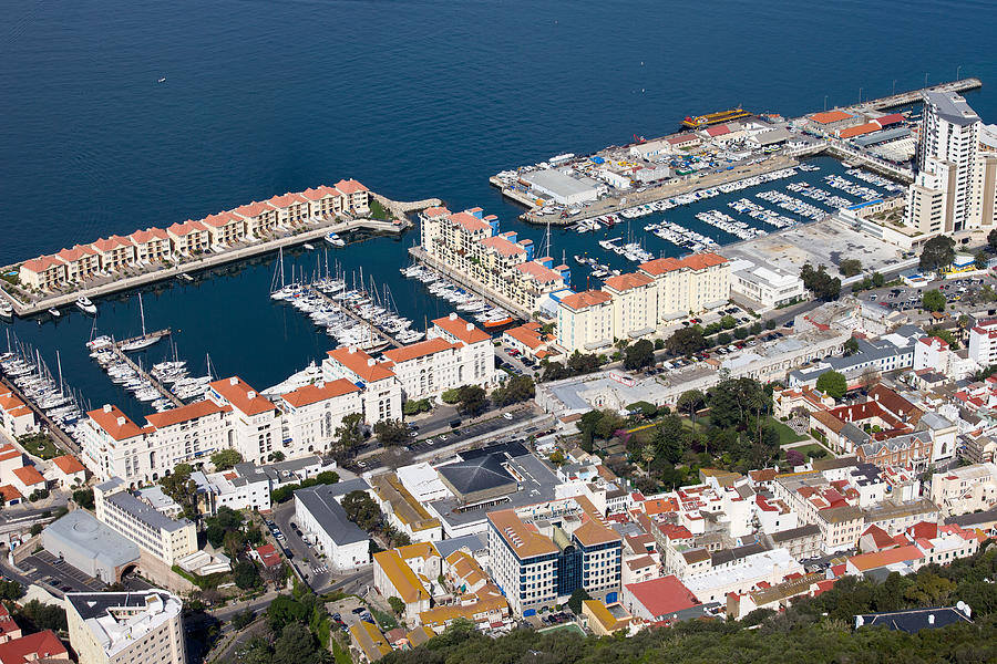 Marina In Gibraltar Photograph By Artur Bogacki Fine Art America