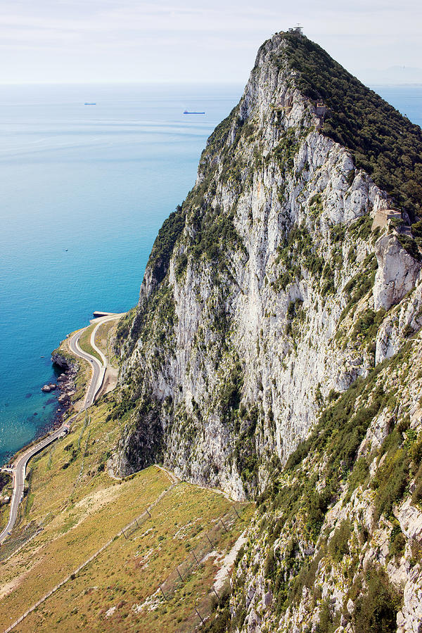 Nature Photograph - Gibraltar Rock by Artur Bogacki