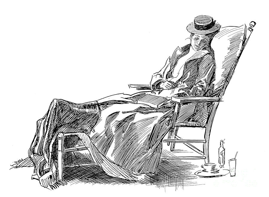 Book Photograph - Gibson: Woman, 1898 by Granger