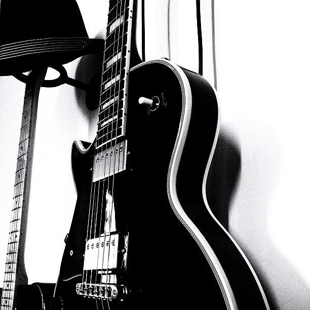 Guitar Photograph - #gibson#lespaul #custom by Max Guzzo