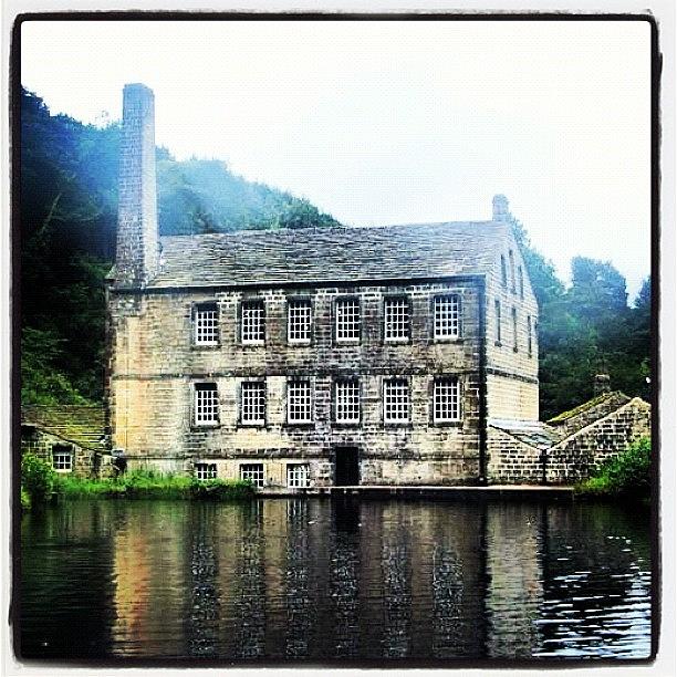 Building Photograph - #gibsonmill #hardcastlecrags #yorkshire by Adam Coleman