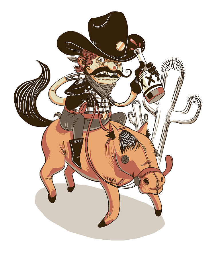Giddy Up Digital Art by Michael Myers