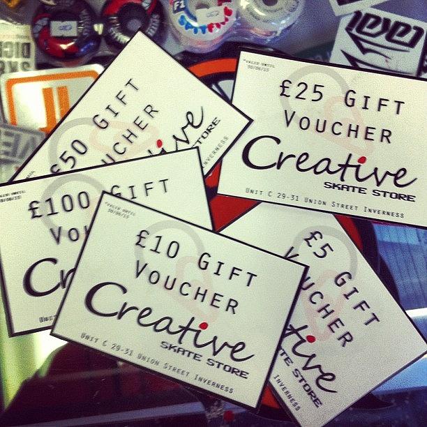Christmas Photograph - Gift Vouchers Available Now! #skate by Creative Skate Store