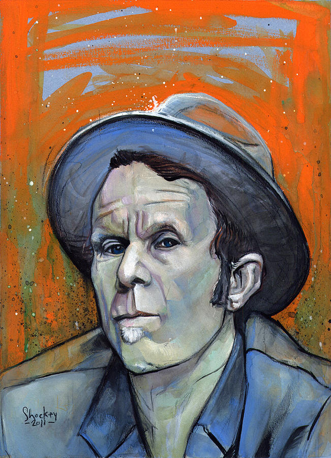 Portrait Painting - Gin Soaked Boy by Derek Shockey