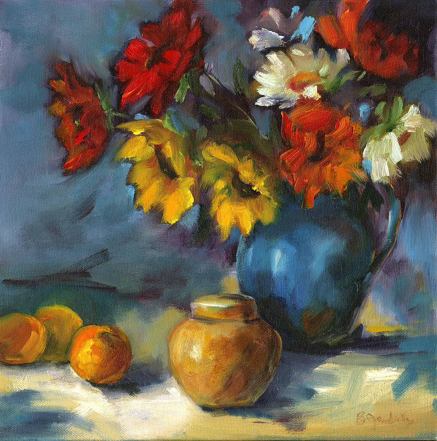 Ginger Jar Painting by Bette Jaedicke - Fine Art America