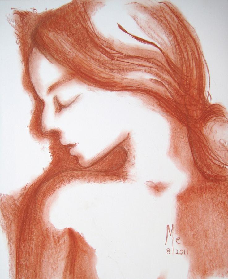 Ginger Drawing by Marat Essex