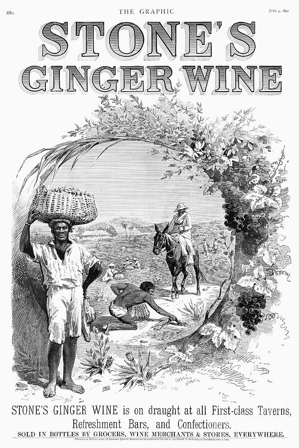 Ginger Wine Advertisement Photograph by Granger