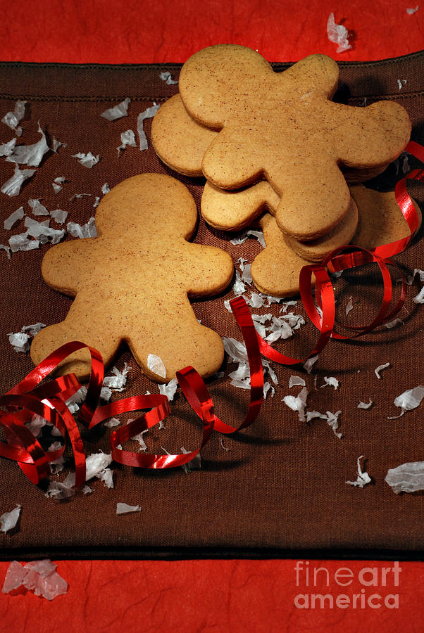 Gingerbread Men Photograph by HD Connelly
