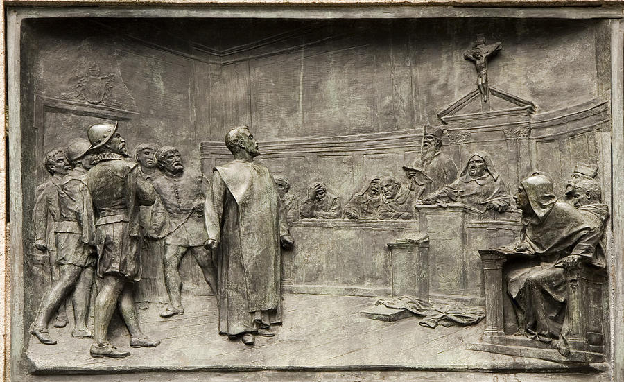 Giordano Bruno On Trial Photograph by Sheila Terry