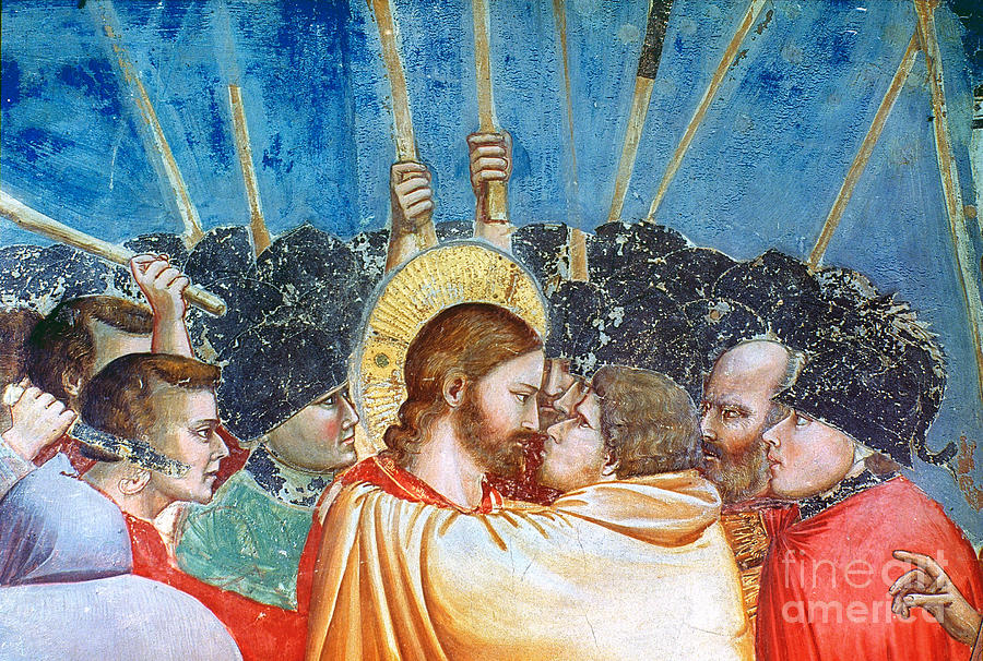 Giotto: Betrayal Of Christ Photograph by Granger